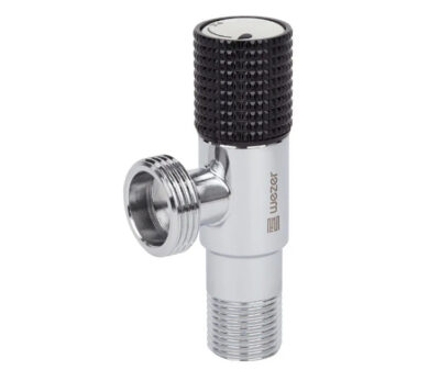Robinet de conexiune WEZER SOL22В-17-BLACK ½"×¾" (mâner negru)