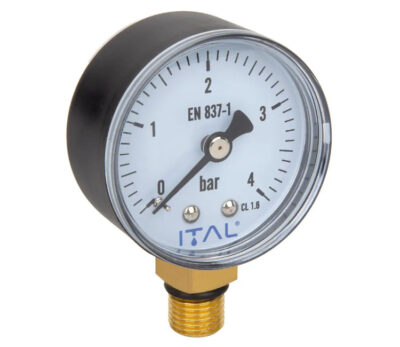 Manometru ITAL radial ∅50 ¼" 4 bar