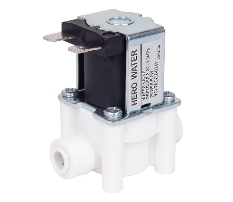 Valvă solenoid ITAL ¼" pentru sisteme de osmoză inversă (100 GPD)