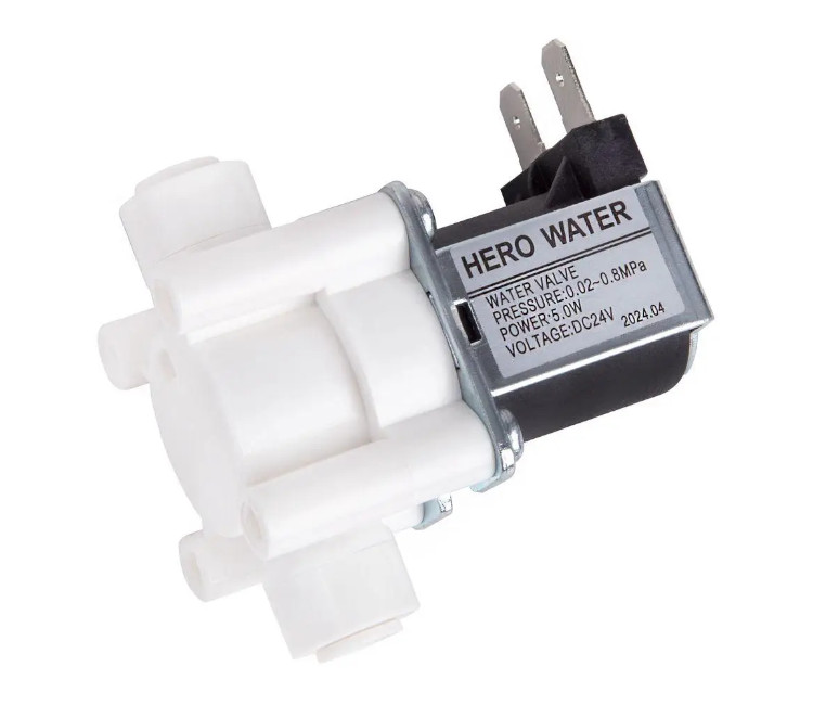 Valvă solenoid ITAL ¼" pentru sisteme de osmoză inversă (100 GPD)