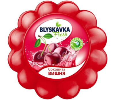 Odorizant gel de cameră Blyskavka - Juicy Cherry (150 g)