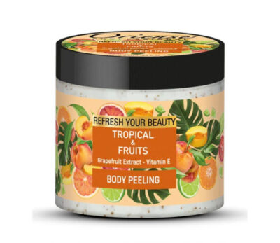 Scrub pentru corp Oriense - Tropical & Fruit (500 ml)