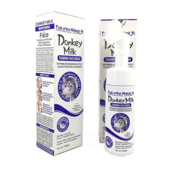Spumă pentru demachiere Donkey milk Wokali (150 ml)