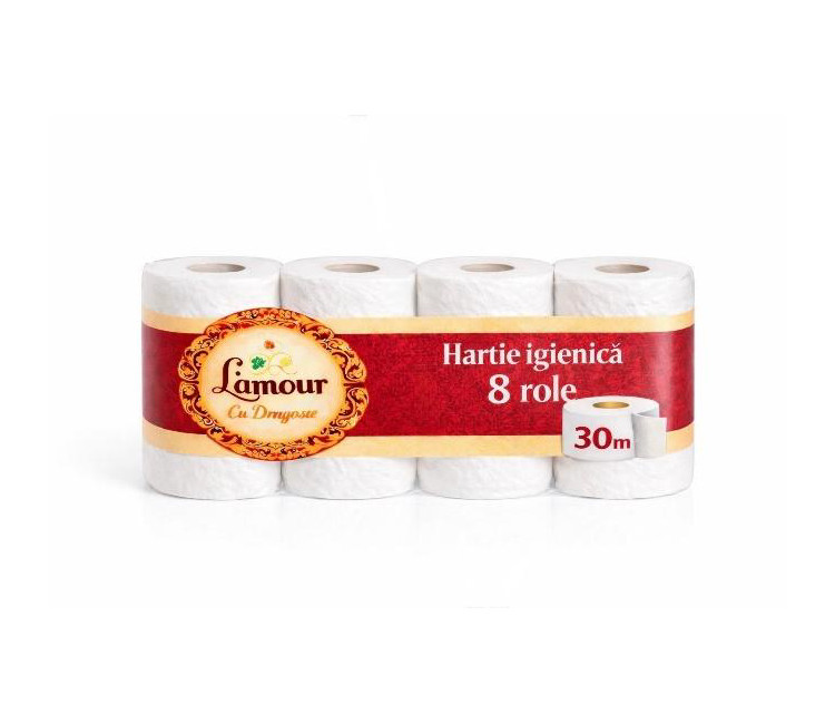 Hârtie igienică 3 str. 8 x 30 (LT6018)