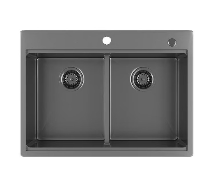 Chiuvetă Inox 7849D NANO (negru)