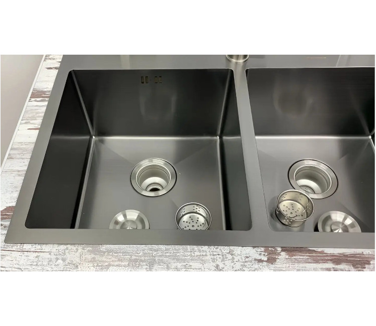 Chiuvetă Inox 7849D NANO (negru)