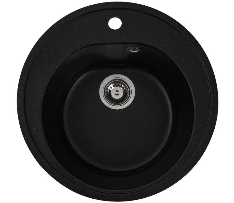 Chiuveta Granit Elefant Standart E-475-3 - 475 mm (negru)
