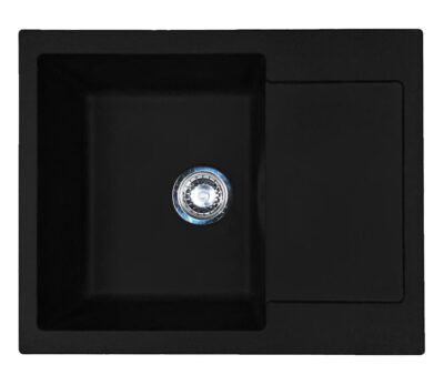 Chiuveta Quartz Flow Minimal 61×49 (antracit)