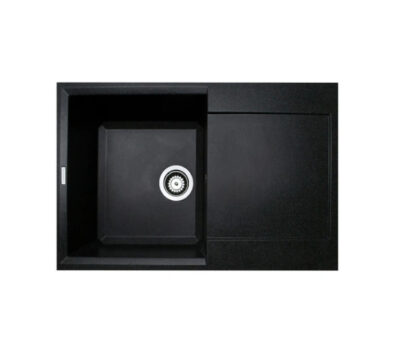 Chiuveta Quartz Flow Horizon 78×49 (negru)
