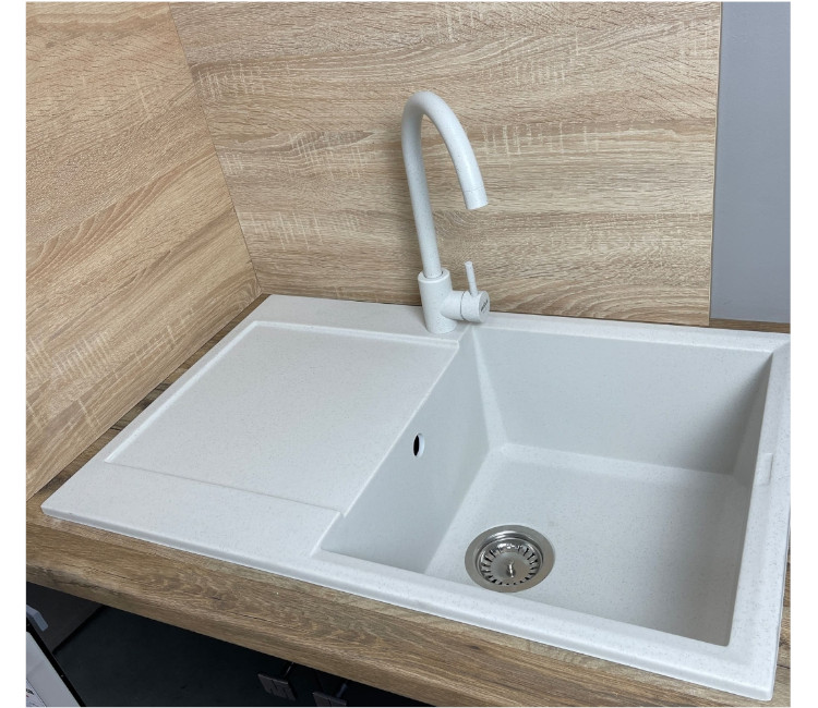 Chiuveta Quartz Flow Horizon 78×49 (piatră veche)