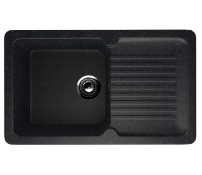 Chiuveta Granit U-506-308 - 77×49 (negru)