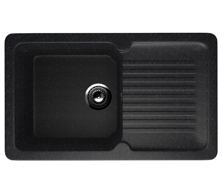 Chiuveta Granit U-506-308 - 77×49 (negru)