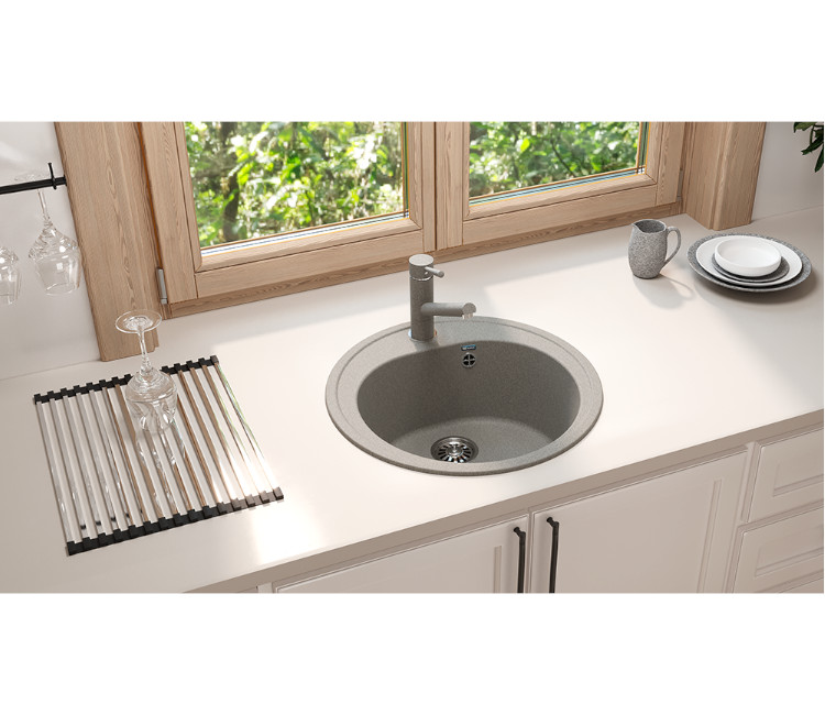Chiuveta Granit U-101-310 - 500 mm (gri)
