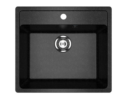 Chiuveta Granit U-104-308 - 56×49 (negru)