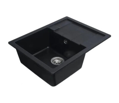 Chiuveta Granit Elefant Premium Intenso 65×50 (negru)