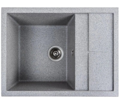 Chiuveta Granit Elefant Premium Lotus 65×50 (gri)