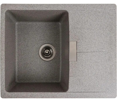 Chiuveta Granit Elefant Premium Zirkone 62×50 (gri)