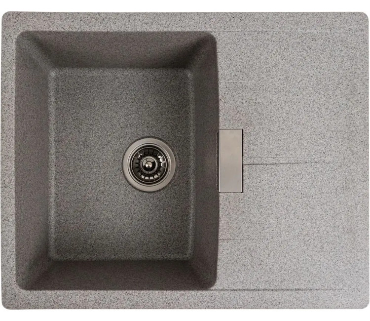 Chiuveta Granit Elefant Premium Zirkone 62×50 (gri)