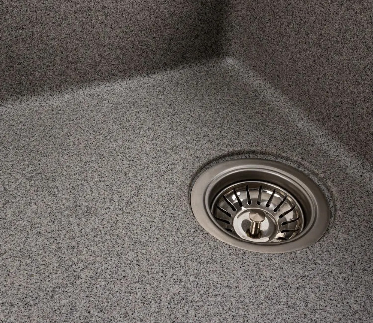 Chiuveta Granit Elefant Premium Zirkone 62×50 (gri)