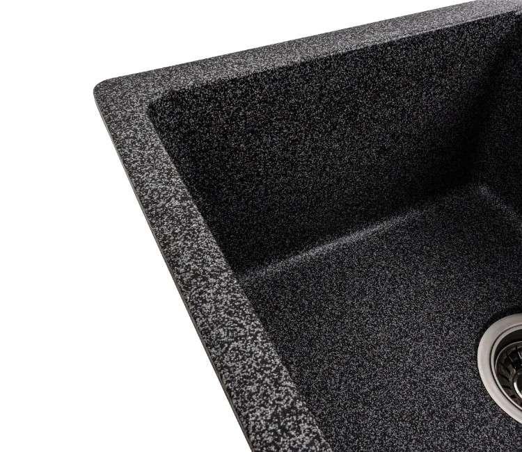 Chiuveta Granit Elefant Premium Zirkone 62×50 (grafit)