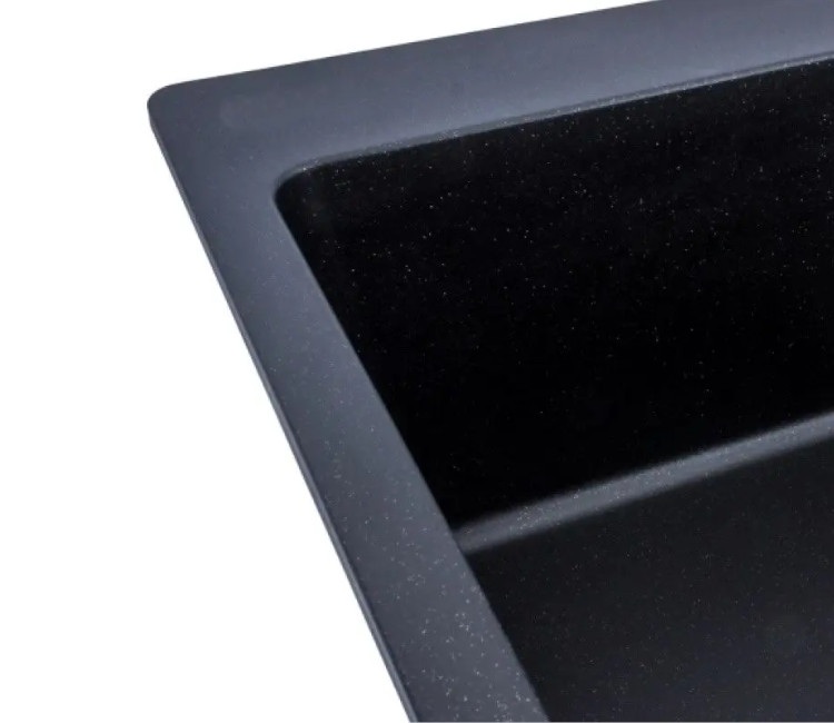 Chiuveta Granit Elefant Premium Bogema 78×50 (negru metalic)