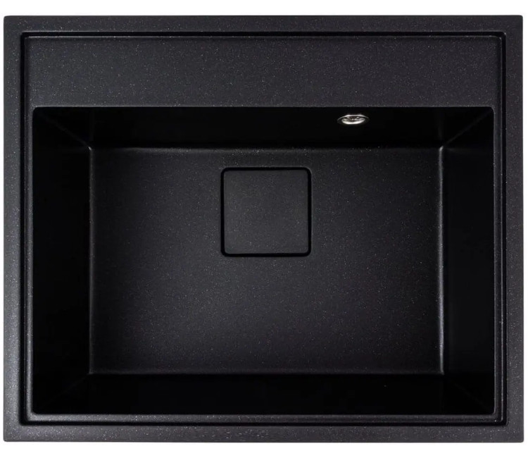 Chiuveta Granit Elefant Premium Sherlit 60×50 (negru metalic)