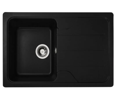 Chiuveta Granit Elefant Premium Verona 78×50 (negru)