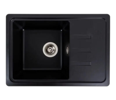 Chiuveta Granit Elefant Premium Liana 62×43 (negru)
