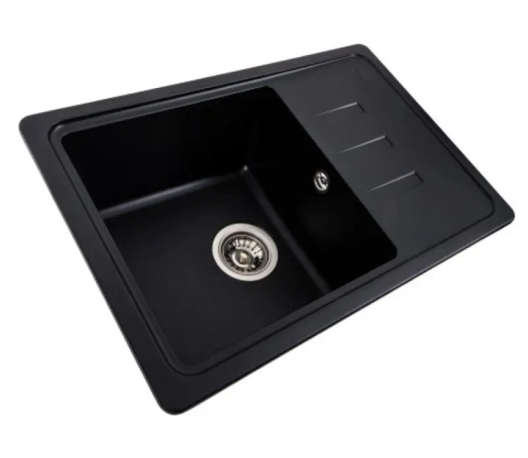 Chiuveta Granit Elefant Premium Liana 62×43 (negru)