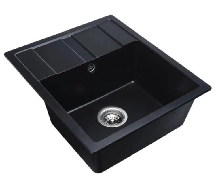 Chiuveta Granit Elefant Premium Aria 58×50 (negru)
