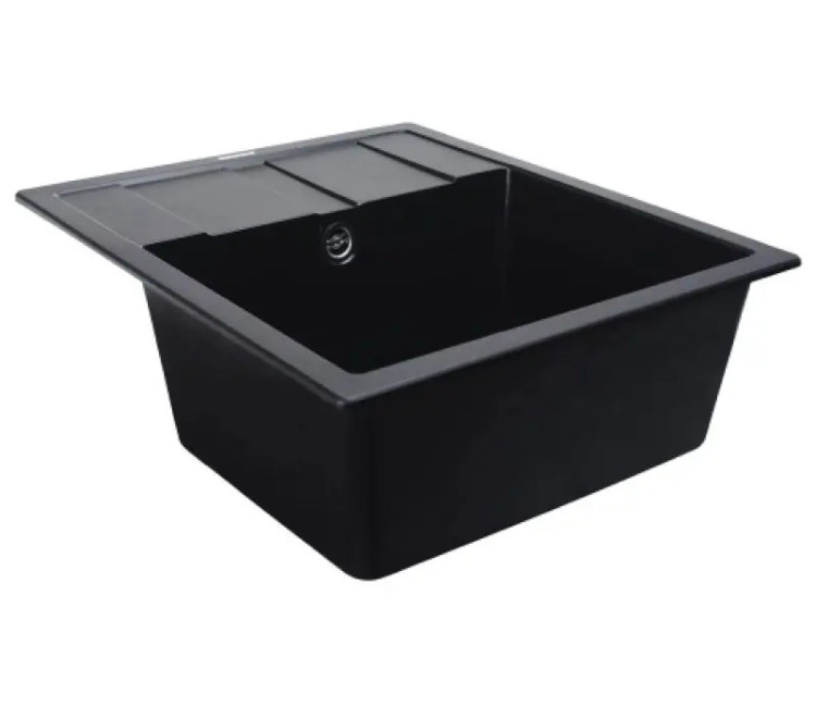 Chiuveta Granit Elefant Premium Aria 58×50 (negru)