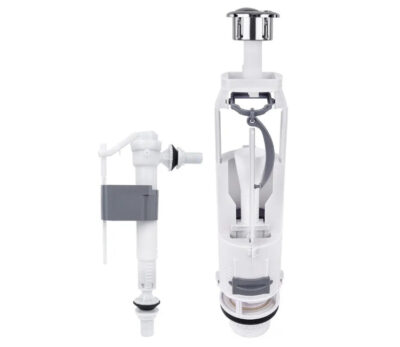 Set de 2 butoane WC ITAL SA 2607PN ½" - ⅜" plastic (scurgere + umplere)