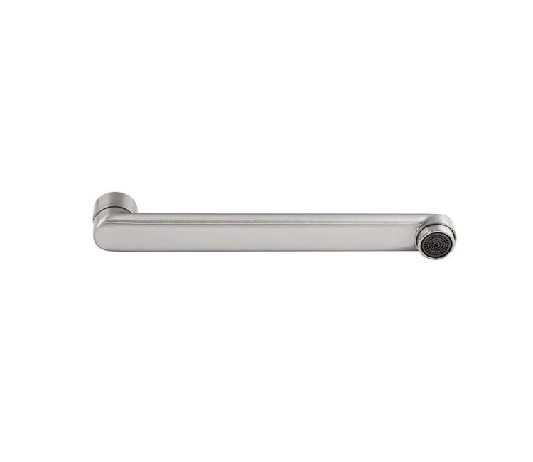 Pipă de scurgere plată inox WKC-05 (20 cm) pentru modelul ECO12-01 (brushed nichel)
