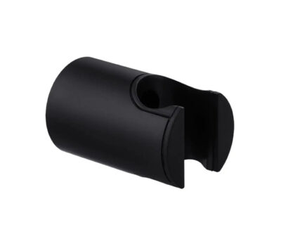 Suport negru pentru montare pe perete a parei de duș plastic ABS+oțel inoxidabil (WQZ-015 BLACK)