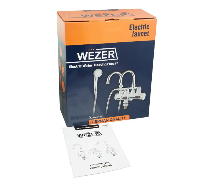 Baterie electrică WEZER SDR-В07STP (alb)