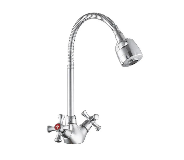 Baterie de bucătărie WEZER VRL425-12 (inox cromat)