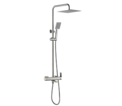 Coloană de duș WEZER PUL16-05 Ø35 - 3 moduri (inox satinat)