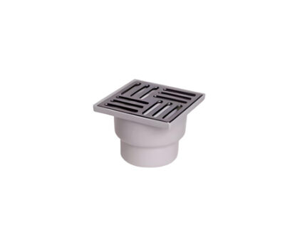 Rigolă de duș TA1210 110⁄180º inox alb 150×150mm (TS11511405)